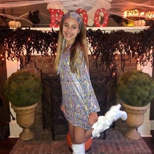 Disco queen Halloween costume XL 12-14